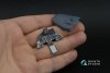 Quinta Studio QD+32252 F-15C PAD-upgraded 3D-Printed & coloured Interior on decal paper (Tamiya) (with 3D-printed resin parts) 1/32